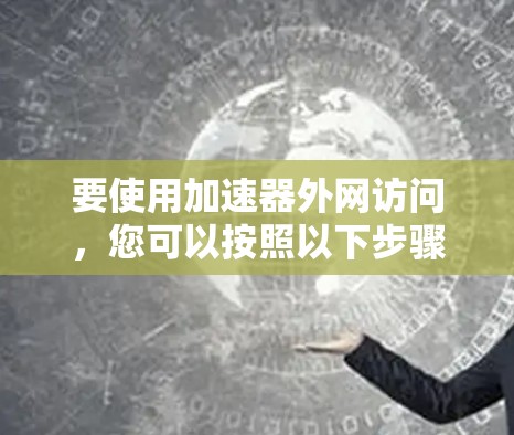 要使用加速器外网访问，您可以按照以下步骤进行操作