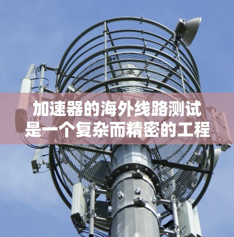 加速器的海外线路测试是一个复杂而精密的工程过程，旨在确保加速器在高能物理研究中的稳定性和可靠性。以下是对这一测试过程的详细分步解释
