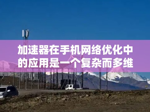 加速器在手机网络优化中的应用是一个复杂而多维度的领域，涉及多个技术和策略。以下是对加速器在手机网络优化中的应用的详细分析
