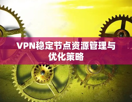 VPN稳定节点资源管理与优化策略