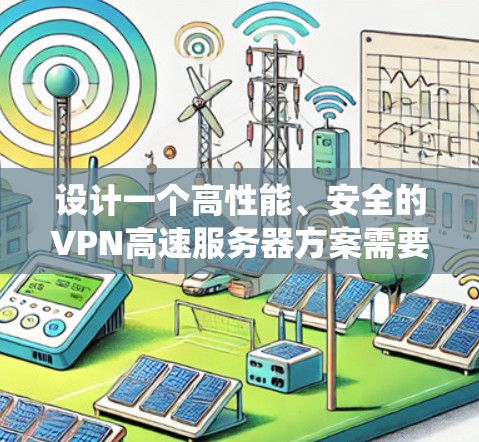 设计一个高性能、安全的VPN高速服务器方案需要综合考虑硬件配置、操作系统选择、VPN协议、用户管理、会话穿透、负载均衡、安全性、性能优化和维护等多个方面。以下是详细的步骤和建议
