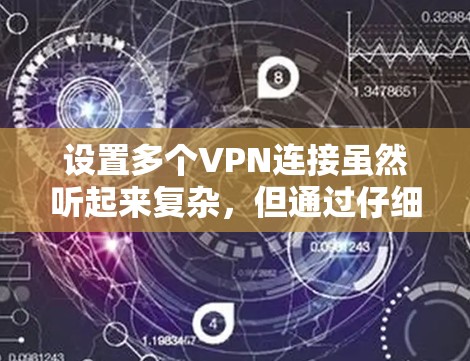 设置多个VPN连接虽然听起来复杂，但通过仔细的步骤和规划，可以轻松完成。以下是详细的教程，帮助您顺利配置多个VPN连接