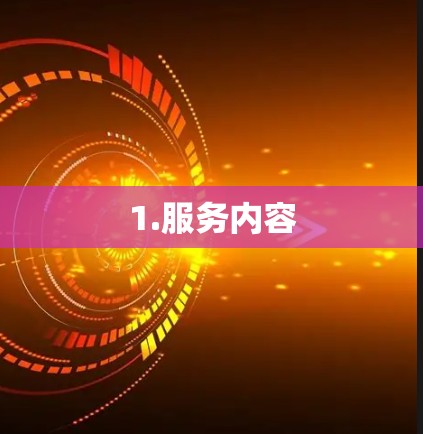 1.服务内容