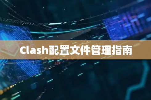 Clash配置文件管理指南