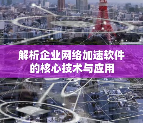 解析企业网络加速软件的核心技术与应用