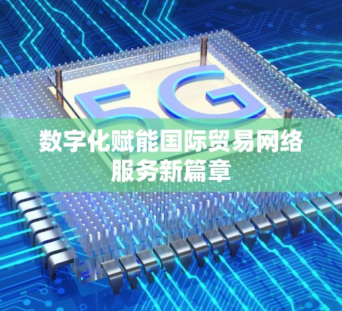 数字化赋能国际贸易网络服务新篇章