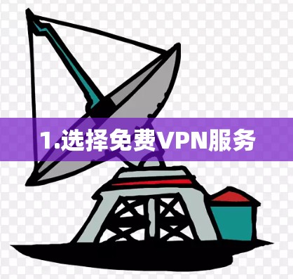 1.选择免费VPN服务