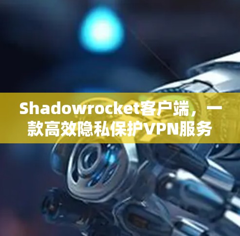 Shadowrocket客户端，一款高效隐私保护VPN服务的详细解析