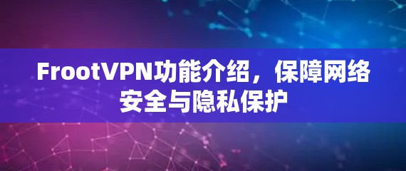 FrootVPN功能介绍，保障网络安全与隐私保护